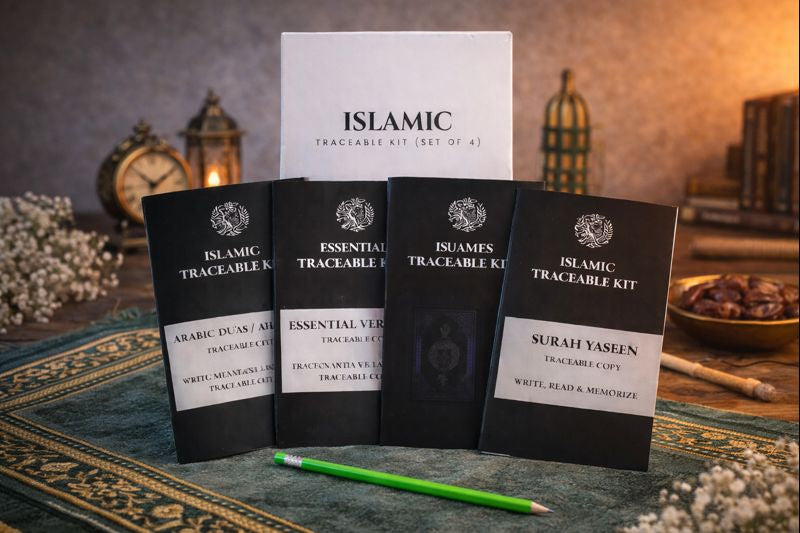 YAQIN | Islamic Traceable Kit (Set of 4)
