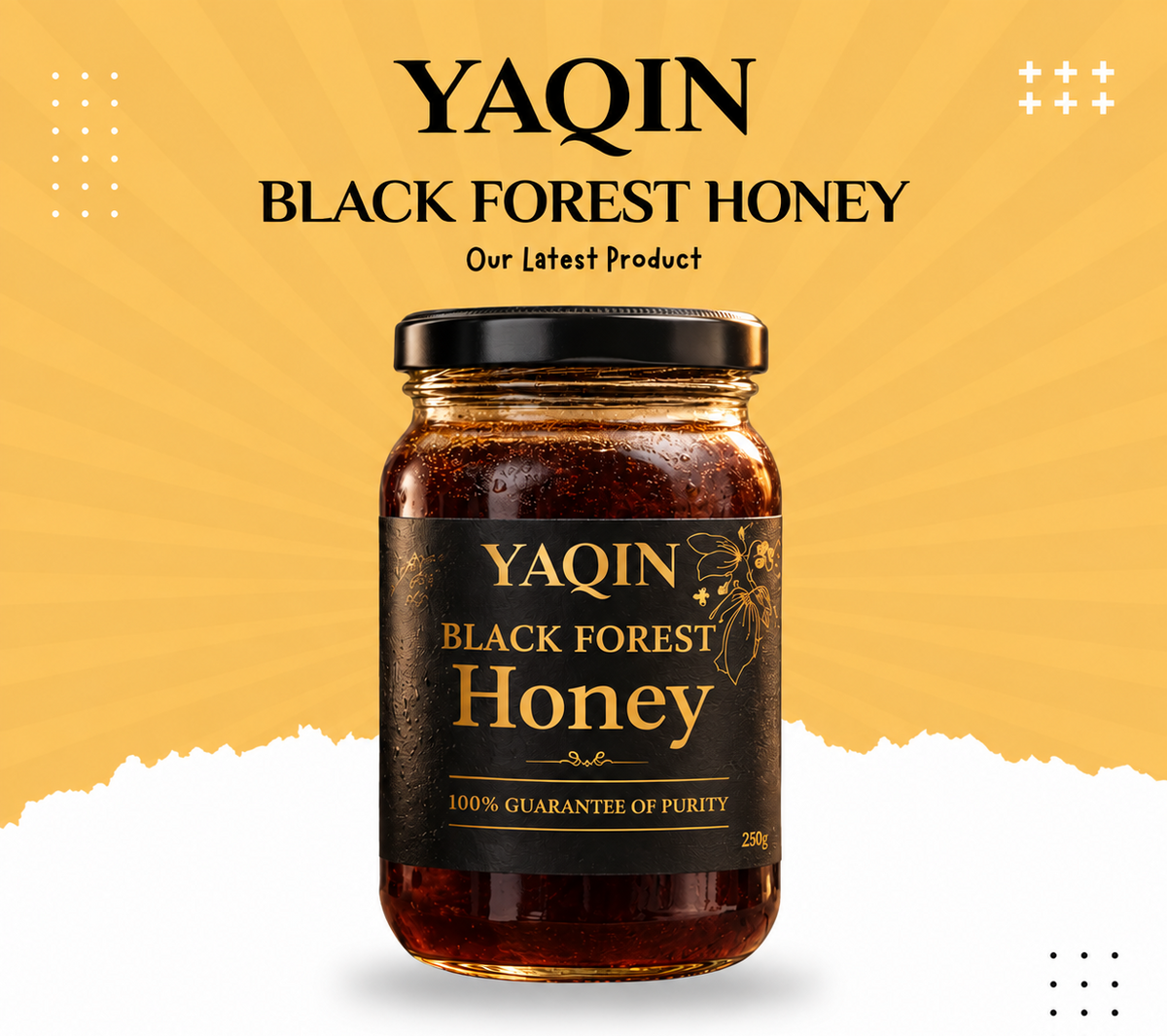 YAQIN | Black Forest Honey (250g)