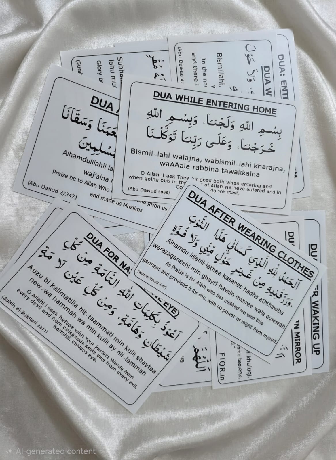 YAQIN | English Dua Stickers