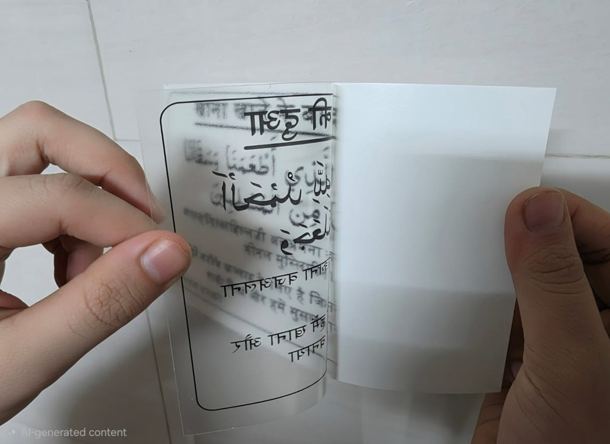 YAQIN | Hindi Dua Stickers (12 dua in a set)