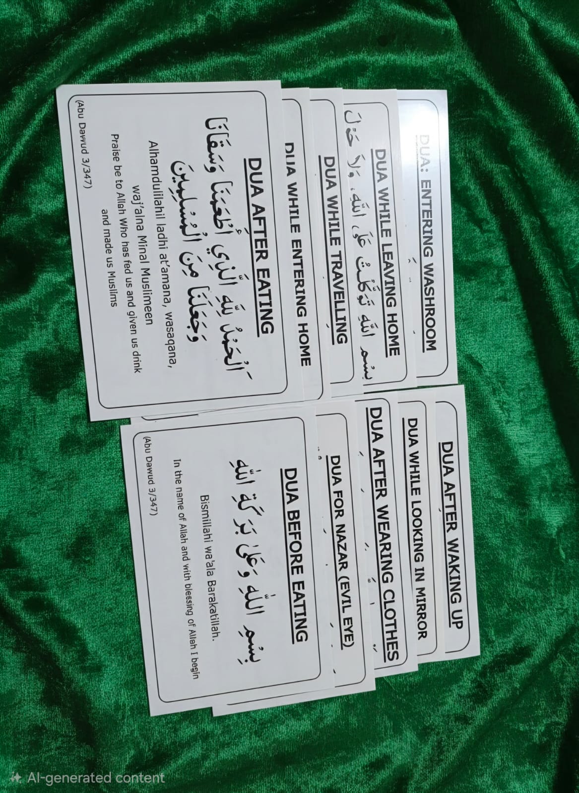 YAQIN | English Dua Stickers