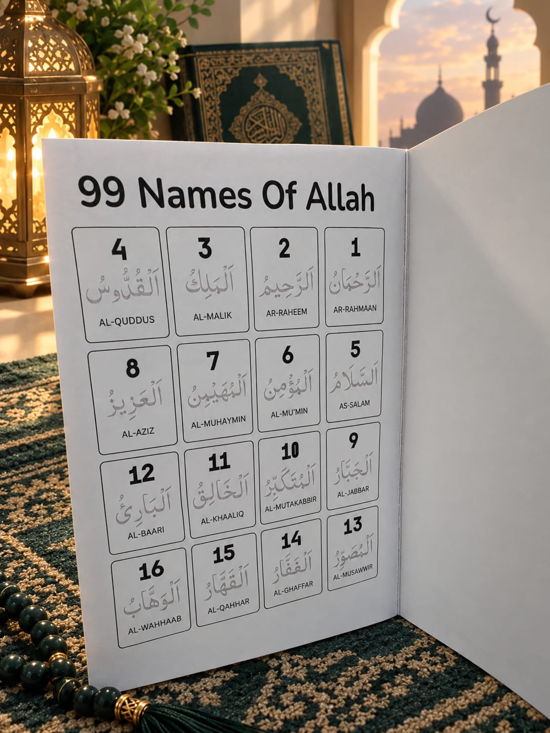 YAQIN | Islamic Traceable Kit (Set of 4)